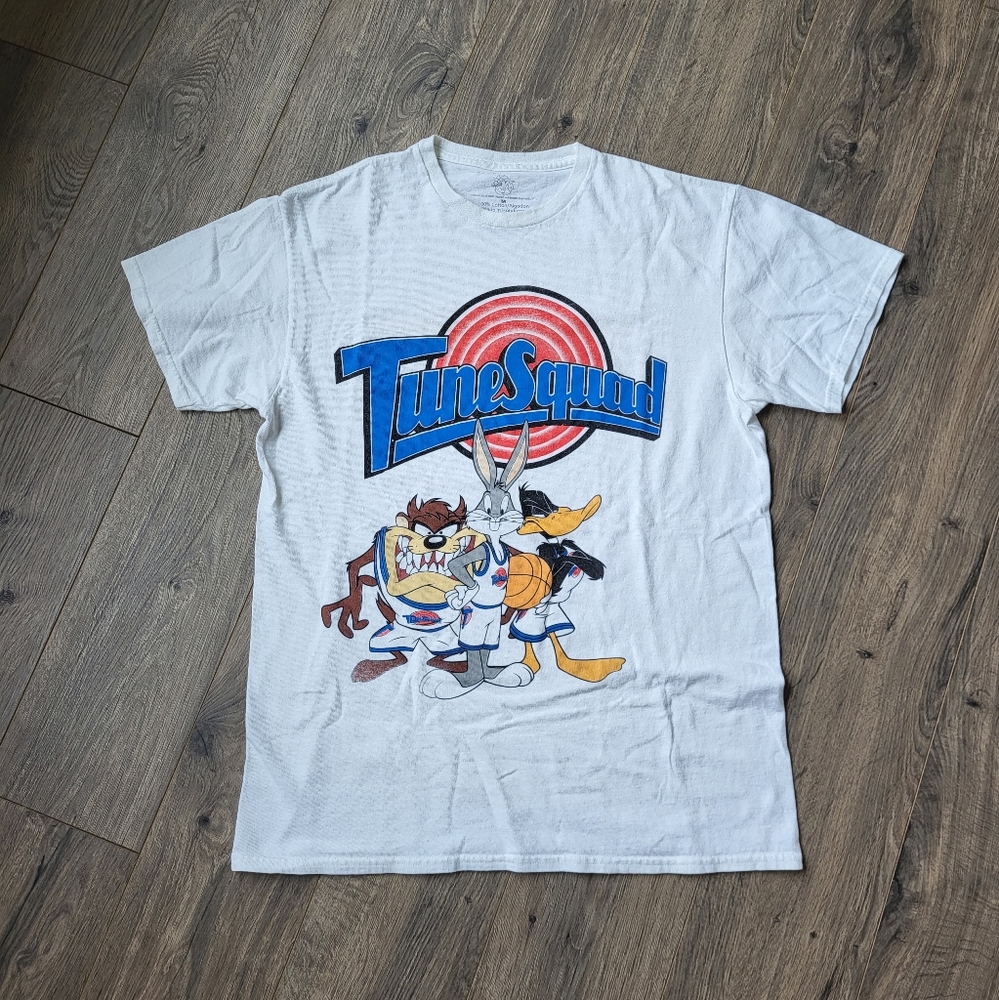 Space Jam Tune Squad T-shirt White {Medium}